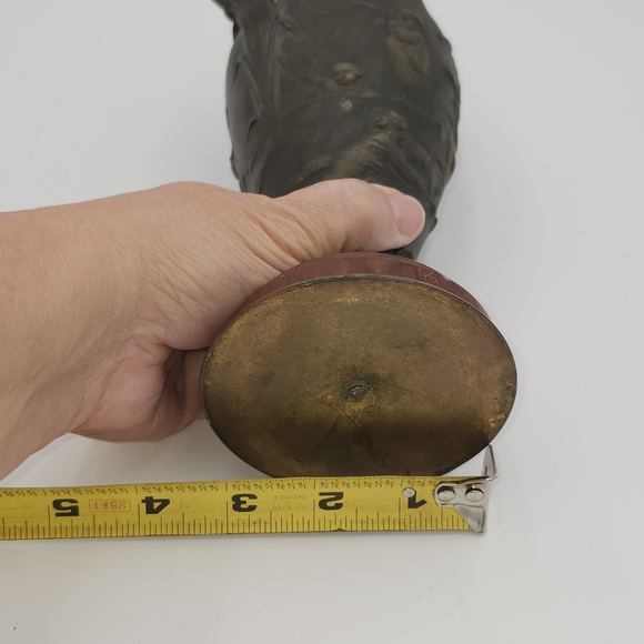 Vase 19TH Century Antique Cherubs Players Angels Playing 10 IN Marble Art Nouvea - Picture 11 of 11